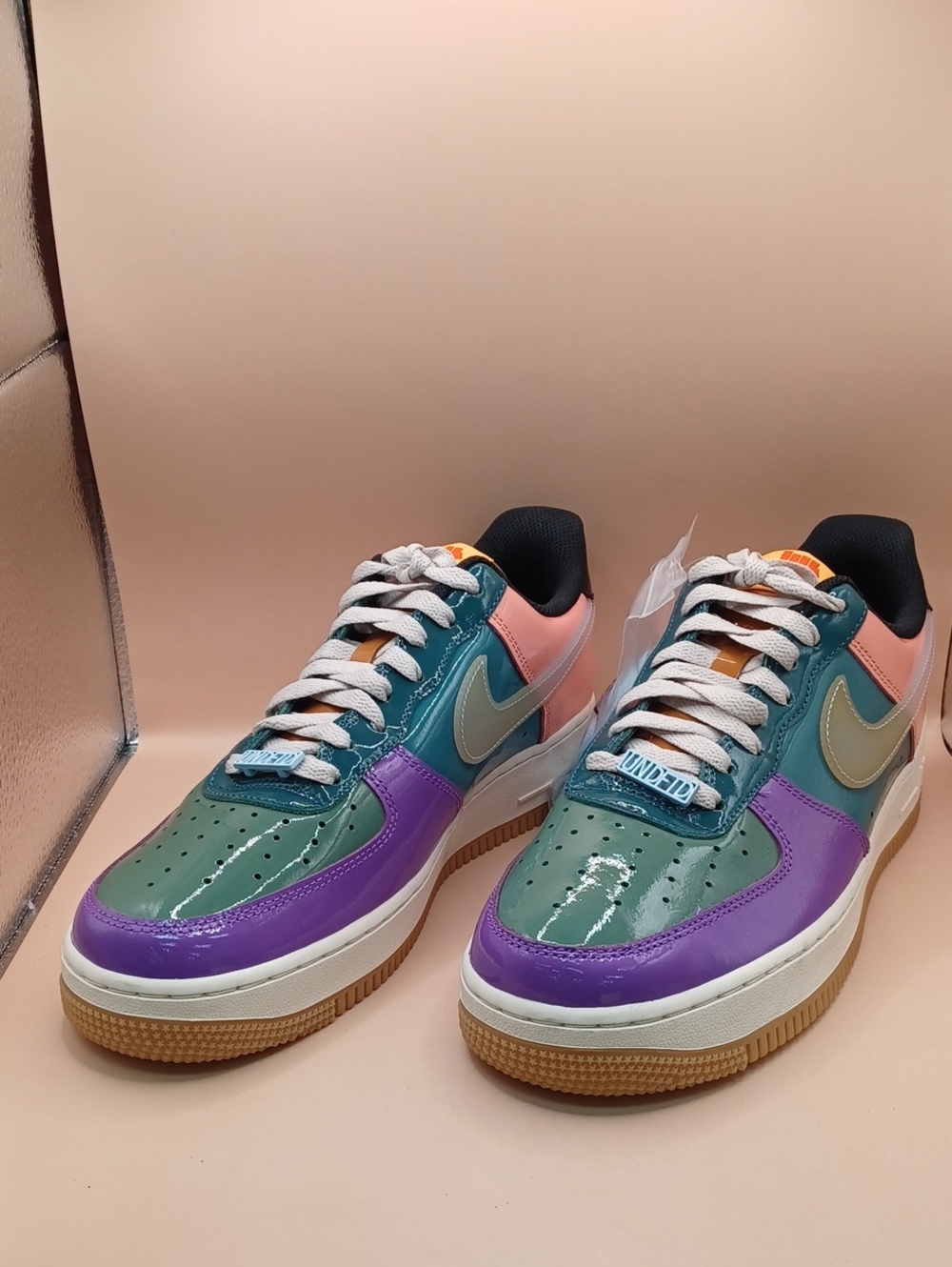 NWOB Nike Air Force 1 Low Top SP Sneaker-Undefeated Wild Berry Men Size 9 US